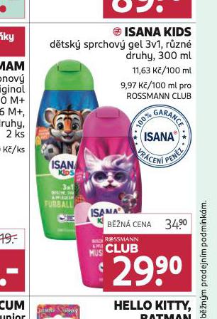 ISANA KIDS DTSK SPRCHOV GEL