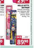 HELLO KITTY, BATMAN BLIKAC ZUBN KARTEK