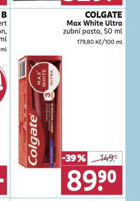 COOLGATE MAX WHITE ULTRA ZUBN PASTA