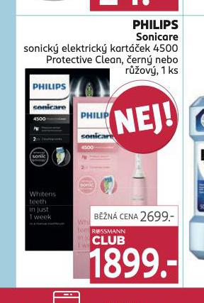 PHILIPS SONICARE SONICK ELEKTRICK KARTEK