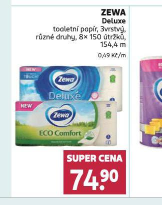 ZEWA DELUXE TOALETN PAPR