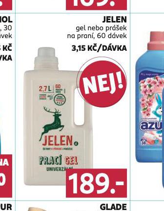 JELEN GEL NA PRAN