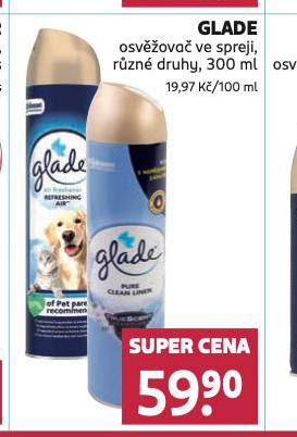GLADE OSV̎OVA VE SPREJI