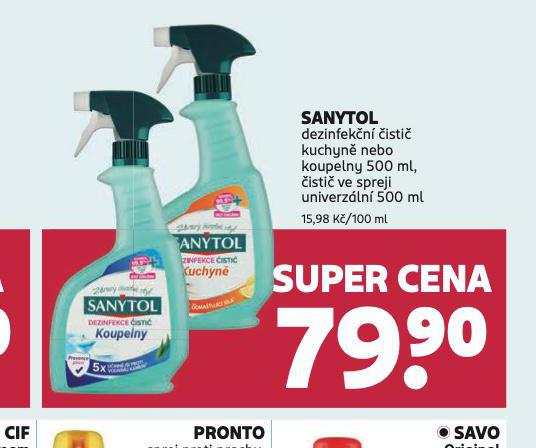 SANYTOL DEZINFEKN ISTI