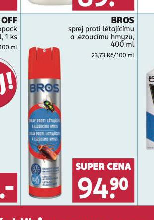 BROS SPREJ PROTI HMYZU
