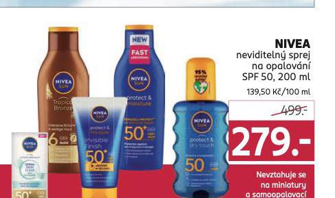NIVEA NEVIDITELN SPREJ NA OPALOVN