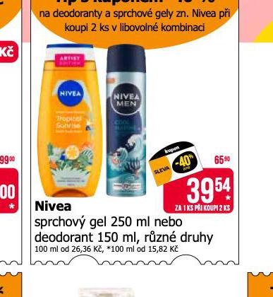 NIVEA SPRCHOV GEL