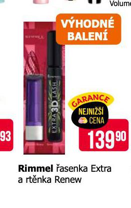 RIMMEL ASENKA EXTRA A RTNKA RENEW
