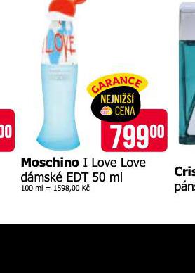 MOSCHINO I LOVE LOVE