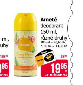 AMET DEODORANT