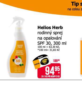 HELIOS HERB RODINN SPREJ NA OPALOVN