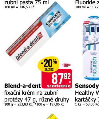 BLEND A DENT FIXAN KRM NA ZUBN NHRADY