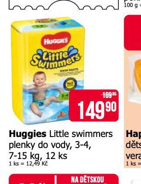 HUGGIES PLENKY DO VODY
