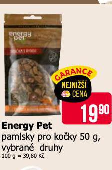 ENERGY PET PAMLSKY PRO KOKY