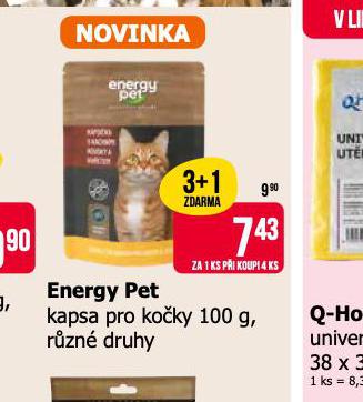 ENERGY PET KAPSA PRO KOKY