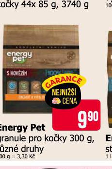 ENERGY PET GRANULE PRO KOKY