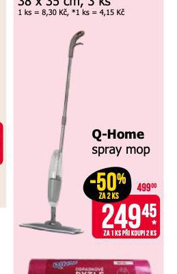  QHOME SPRAY MOP