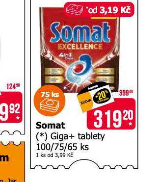 SOMAT GIGA+ TABLETY