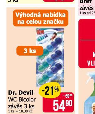 DR. DEVIL BICOLOR WC BLOK