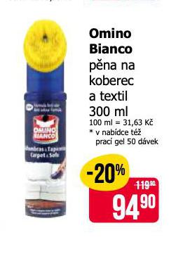 OMINO BIANCO PNA NA KOBERCE A TEXTIL