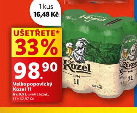 PIVO VELKOPOPOVICK KOZEL