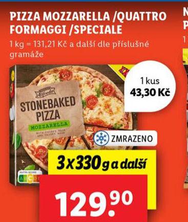 PIZZA QUATTRO FORMAGGI