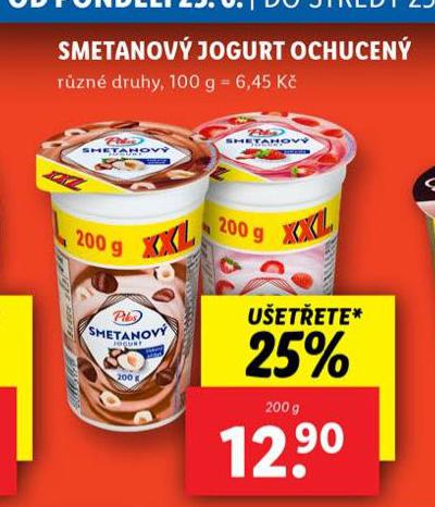 SMETANOV JOGURT OCHUCEN