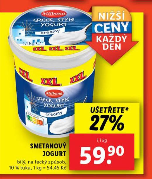 SMETANOV JOGURT