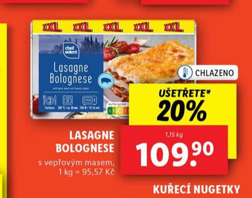 LASAGNE BOLOGNESE
