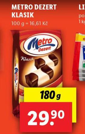 METRO DEZERT KLASIK