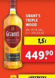 GRANT'S TRIPLE WOOD WHISKY