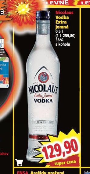 NICOLAUS VODKA EXTRA JEMN
