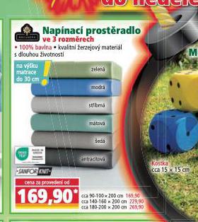 NAPNAC PROSTRADLO 90-100 x 200 CM