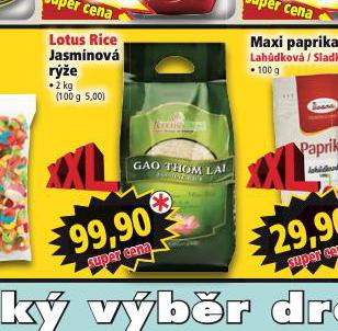 LOTUS RICE JASMNOV RݎE