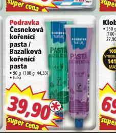 PODRAVKA BAZALKOV KOENC PASTA