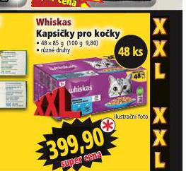 WHISKAS KAPSIKY PRO KOKY