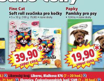 FINE CAT SOFT ROLL SVAINKA PRO KOKY