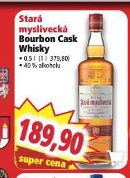 ITN STAR MYSLIVECK RESERVE 4YO, BOURBON CASK