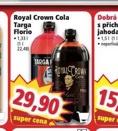 ROYAL CROWN COLA, TARGA FLORIO
