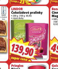 LINDOR OKOLDA PRALINKY