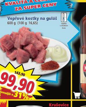 VEPOV KOSTKY NA GUL