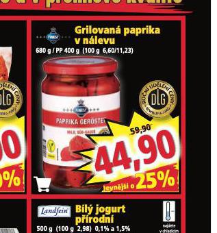 GRILOVAN PAPRIKA V NLEVU