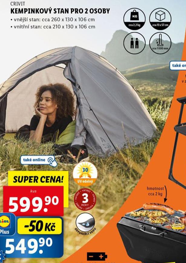 KEMPINKOV STAN PRO 2 OSOBY