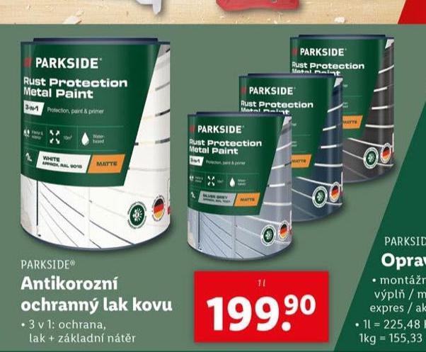 ANTIKOROZN OCHRANN LAK KOVU