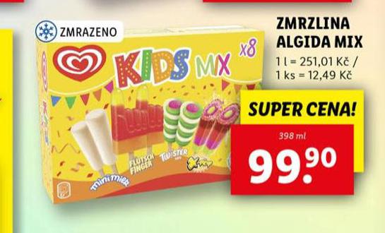 ZMRZLINA ALGIDA MIX