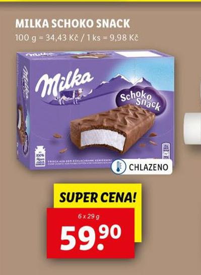 MILKA SCHOKO SNACK