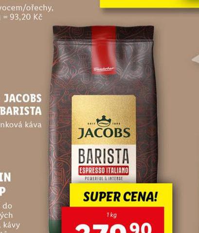 JACOBS BARISTA ZRNKOV KVA