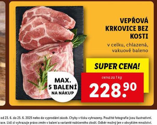 VEPOV KRKOVICE BEZ KOSTI