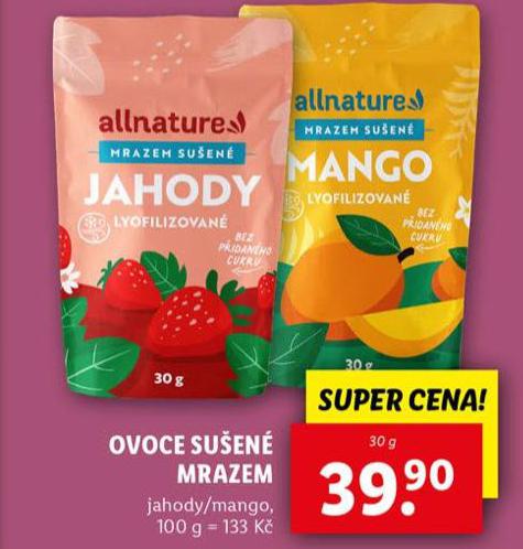 OVOCE SUEN MRAZEM
