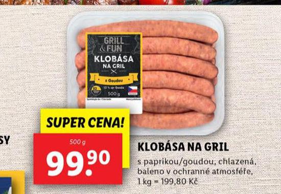 KLOBSA NA GRIL